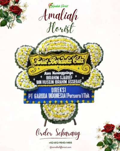 Papan Bunga Duka di Sridadi